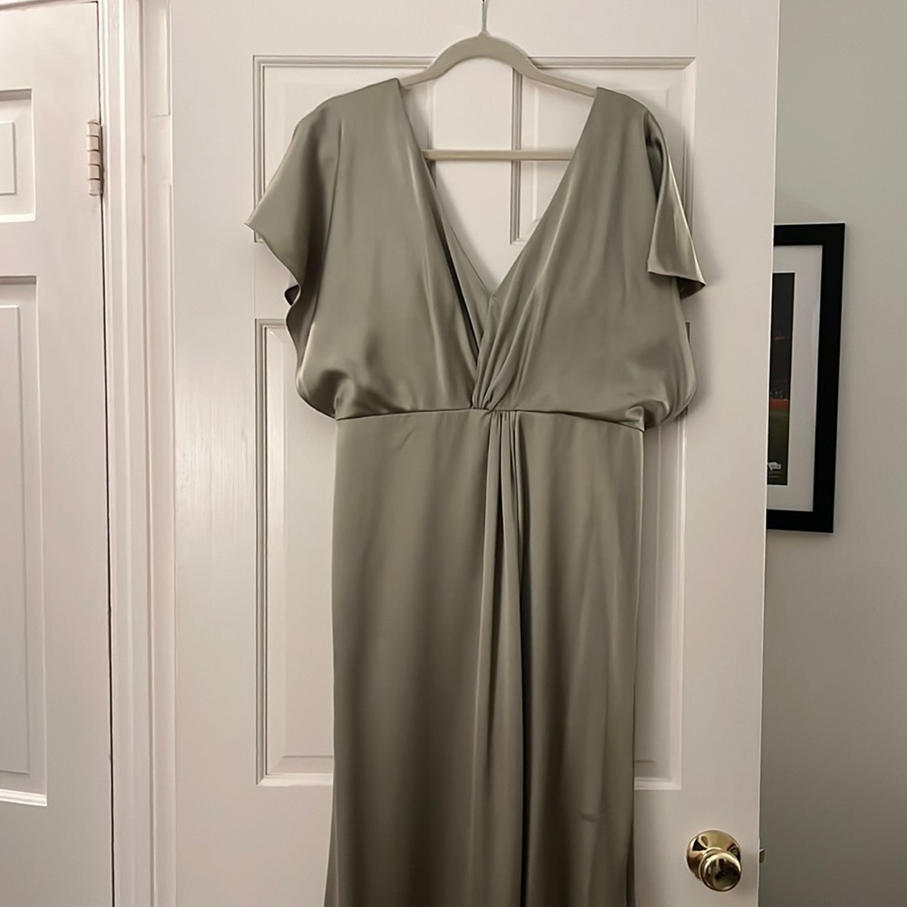 Revelry Gwen Satin Dress